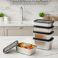 Premium Stainless Steel Food Storage Container Set