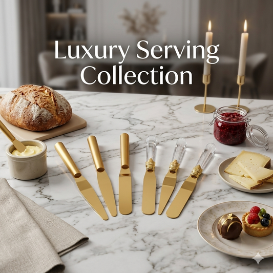 Luxury Butter Knife & Spreader Set