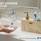 Luxury Marble Print Kitchen Sink Organizer