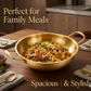 Premium Golden Dual-Handle Cookware