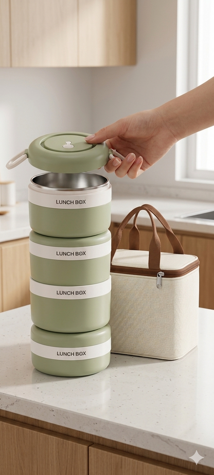 Premium Insulated Stackable Lunch Box Series