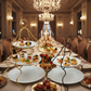 Elegant Tiered Ceramic Platter Stands