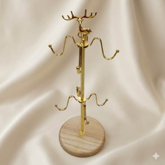 Luxury Gold Deer Multipurpose Display Stand