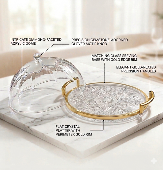 Luxury Acrylic Cake & Dessert Server