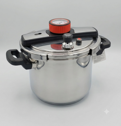 Premium Stainless Steel Clip-On Pressure Cooker