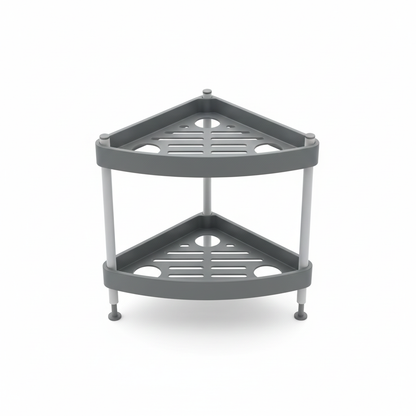Premium 2 and 3-Tier Multi-Purpose Corner Storage Rack