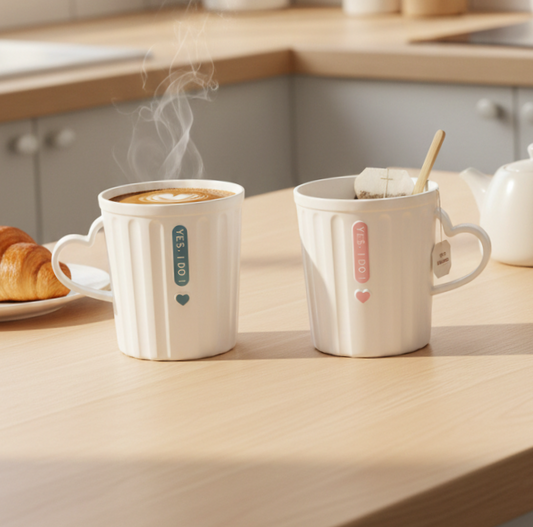 Couple Coffee Mug Set – Perfect Match