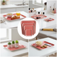 Premium 4-Piece Nesting Serving Tray Set