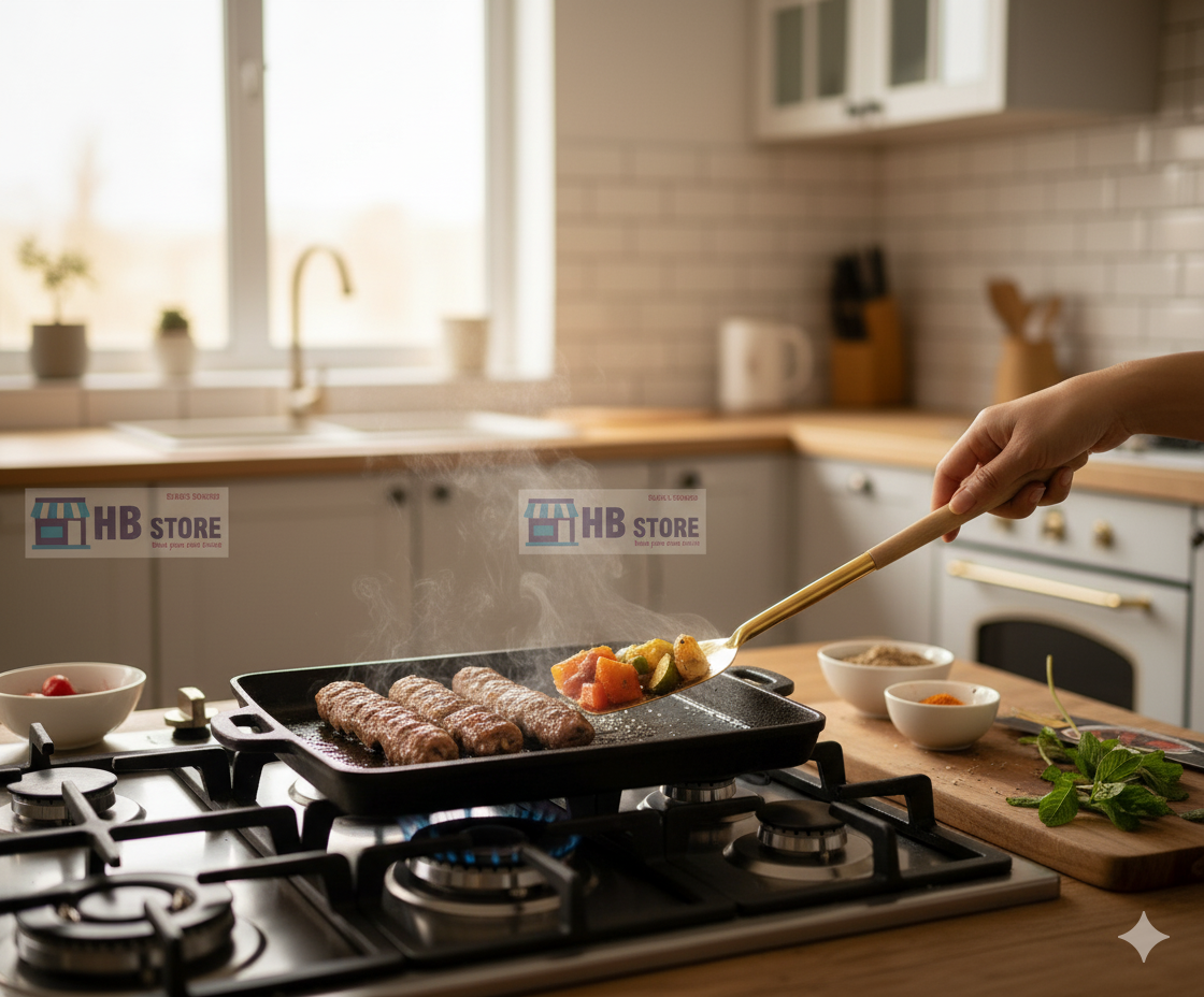 Elegant Gold Kitchen Turner Spoon