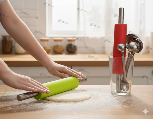 Flexible Non-Stick Silicone Rolling Pin