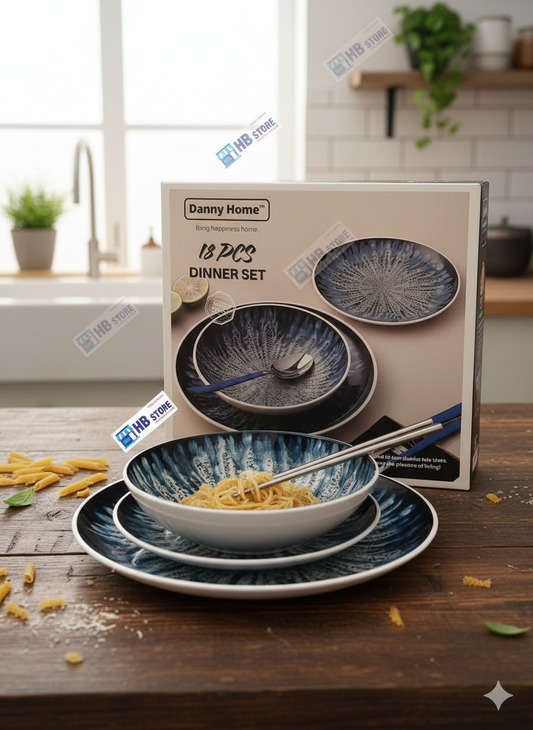 Elegant Tableware Danny Home 18-Piece Dinner Set