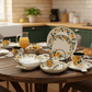 Floral Ceramic Dinnerware – Elegant Dining