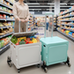 Portable Supermarket Luggage Carrier