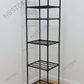 Space-Saving 4-Tier Metal Storage Rack
