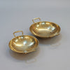 Royal Gold Hammered Serving Wok