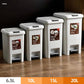 Multi-Size Plastic Foot Pedal Dustbin