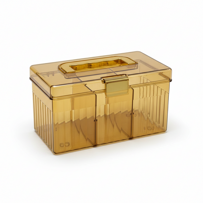 Multi-Compartment Acrylic Desktop Organizer