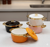 Crown Series Geometric Ceramic Serving Bowls