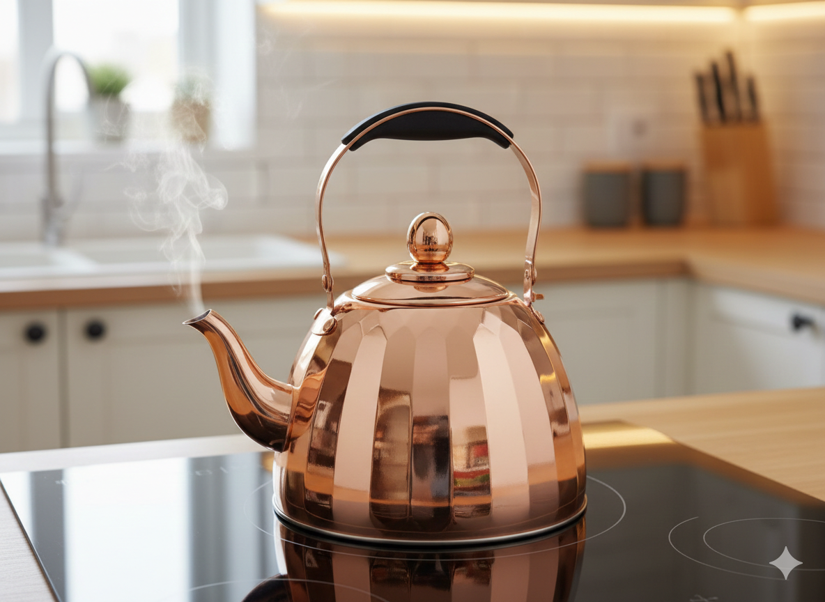 Luxury Metallic Kettle