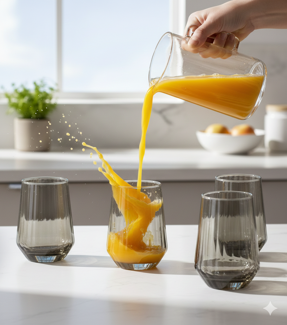 Elegant Modern Glassware Collection