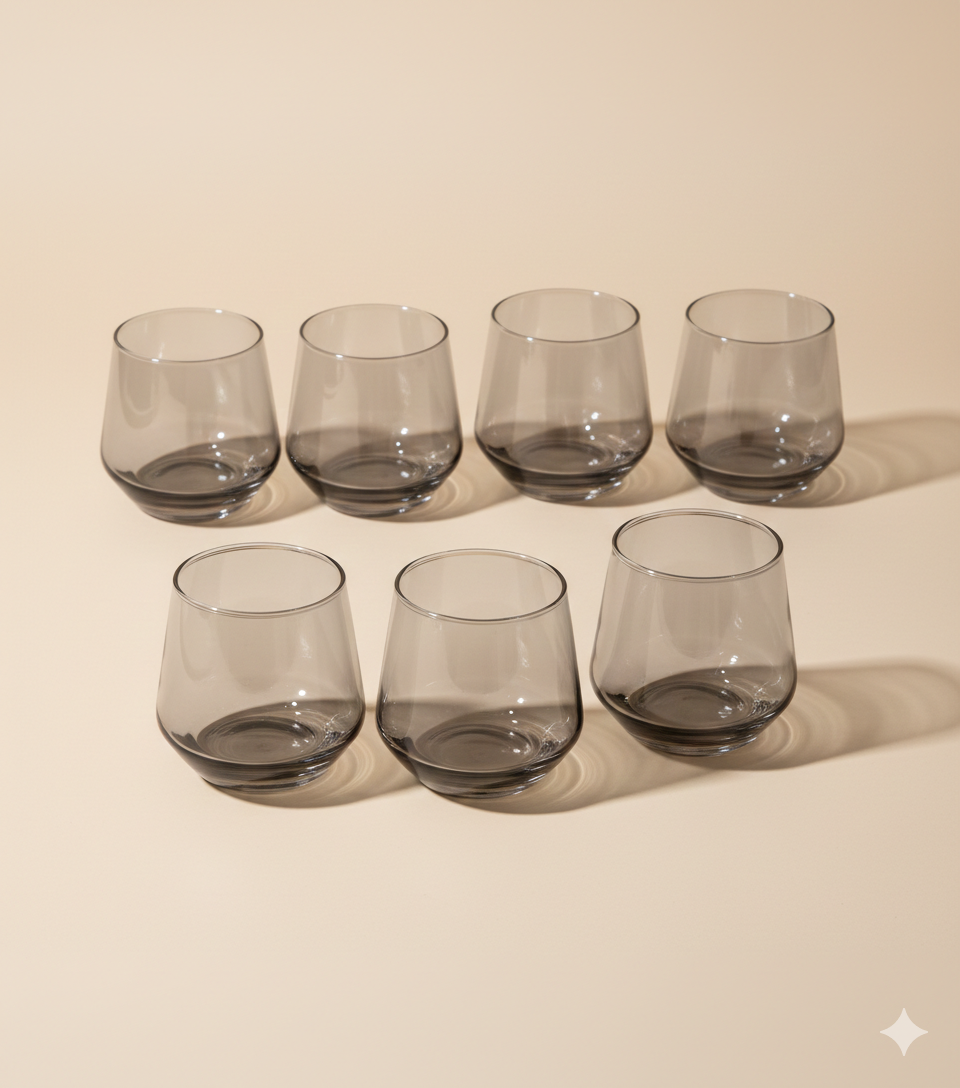 Elegant Modern Glassware Collection