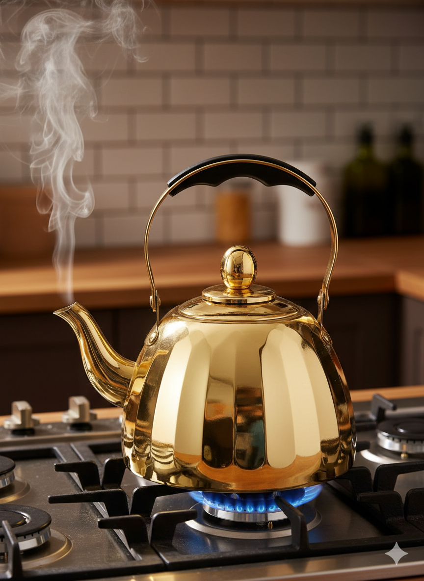 Luxury Metallic Kettle
