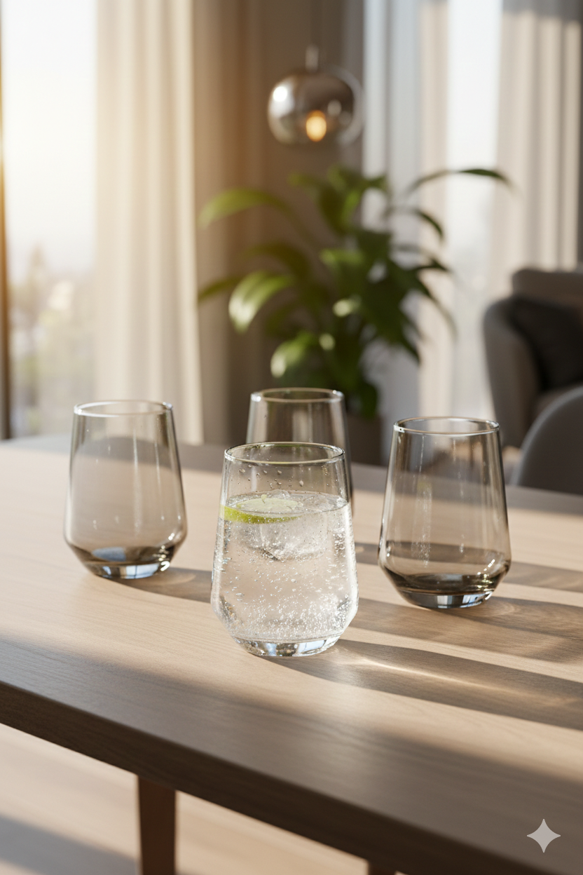 Elegant Modern Glassware Collection