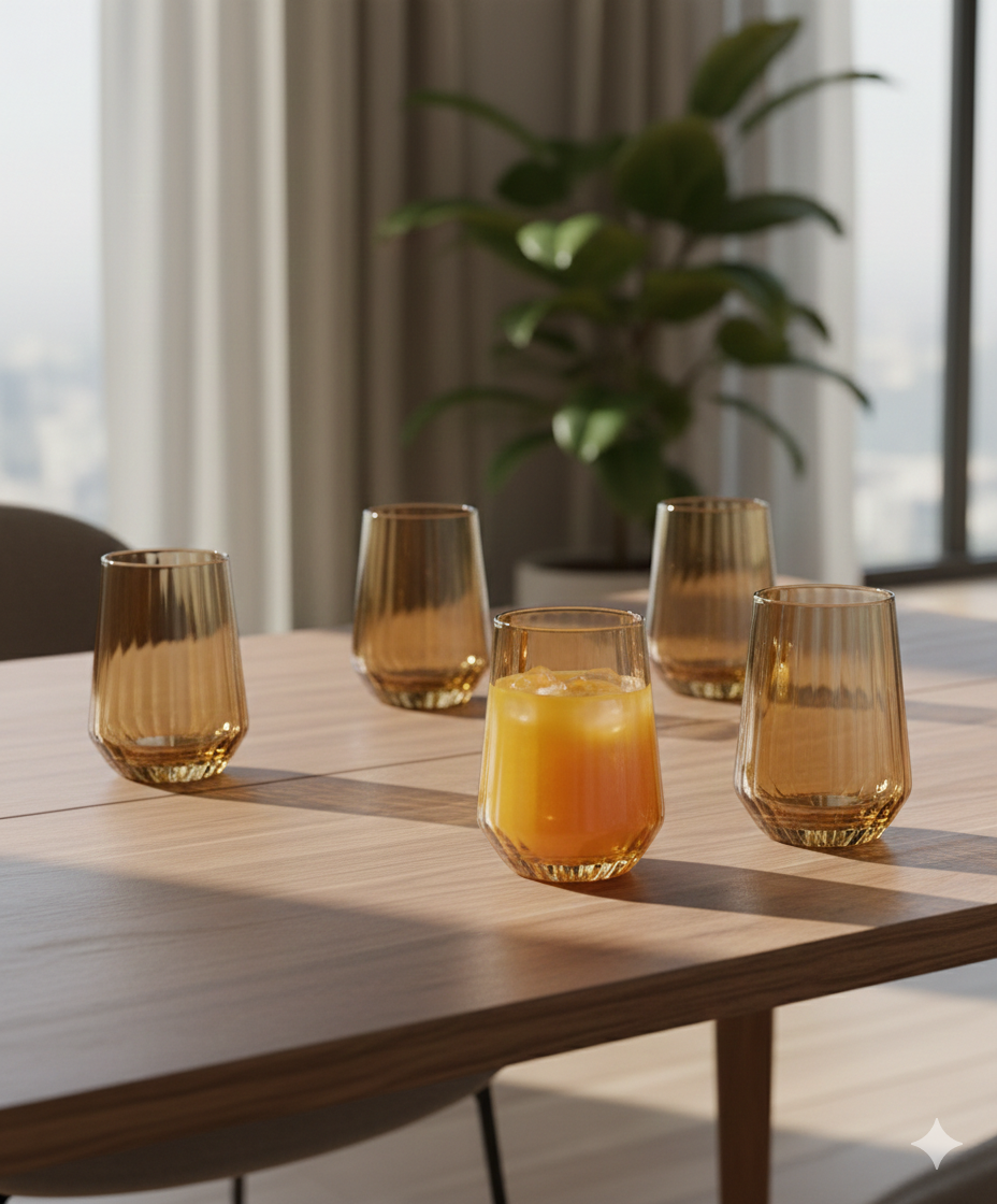 Elegant Modern Glassware Collection