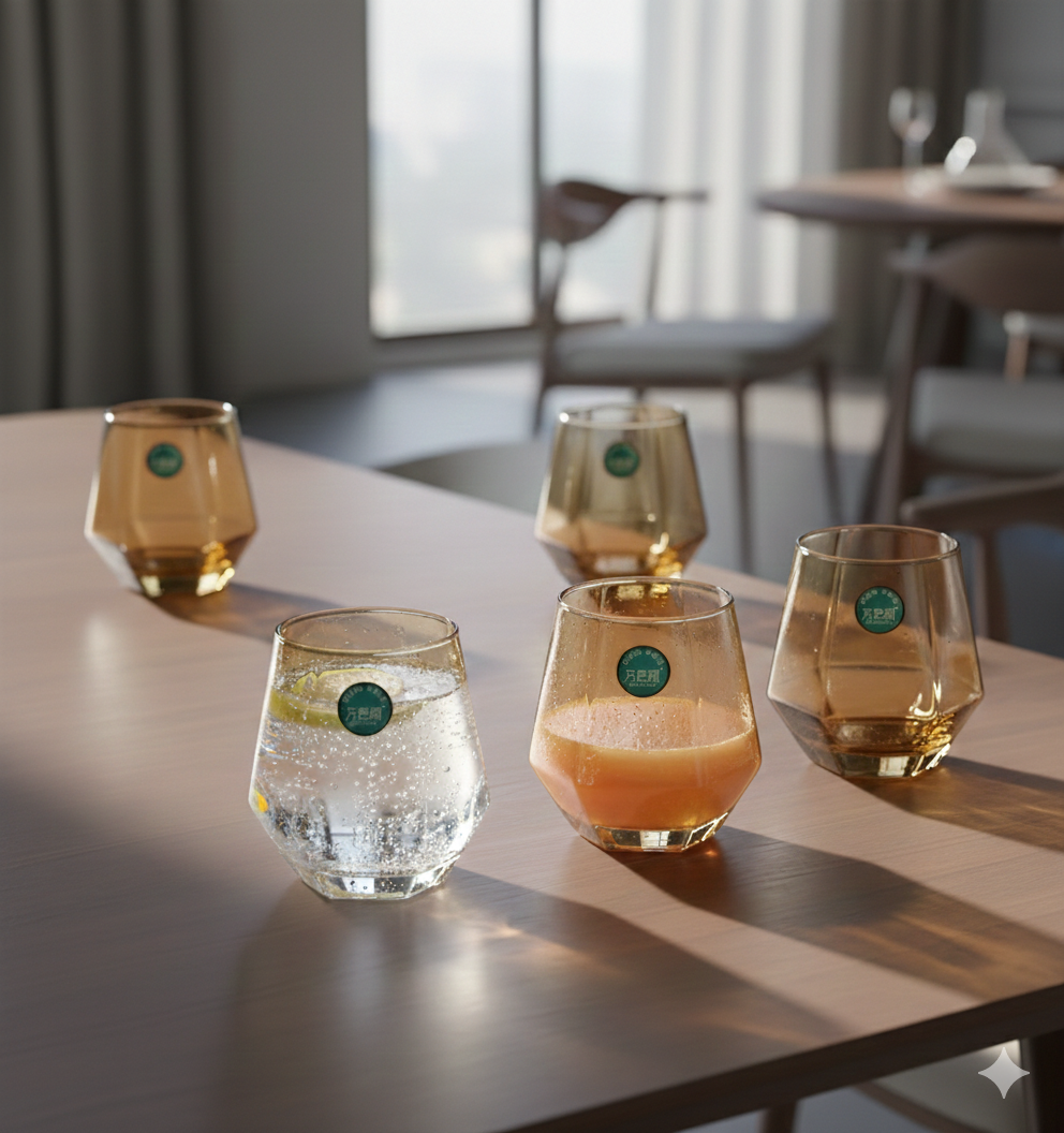 Elegant Modern Glassware Collection