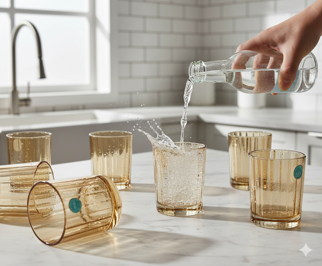 Elegant Modern Glassware Collection