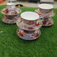 Flower Cup & Saucer Set