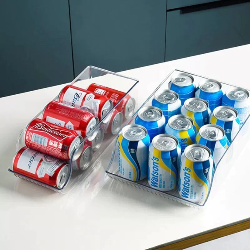 2Pcs CLEAR BEVERAGE ORGANIZER