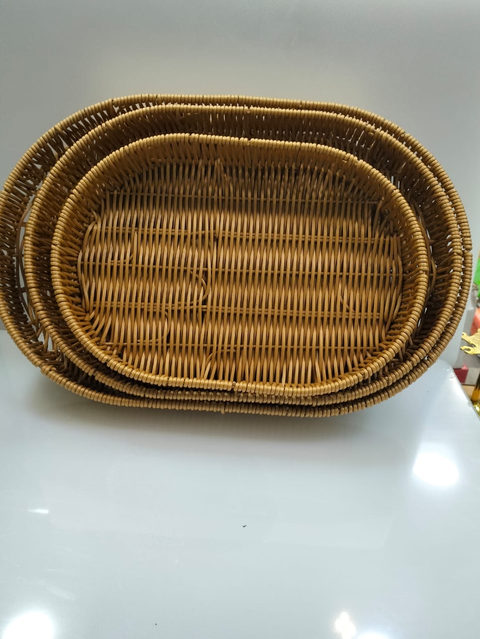 3pcs Basket Tray Set