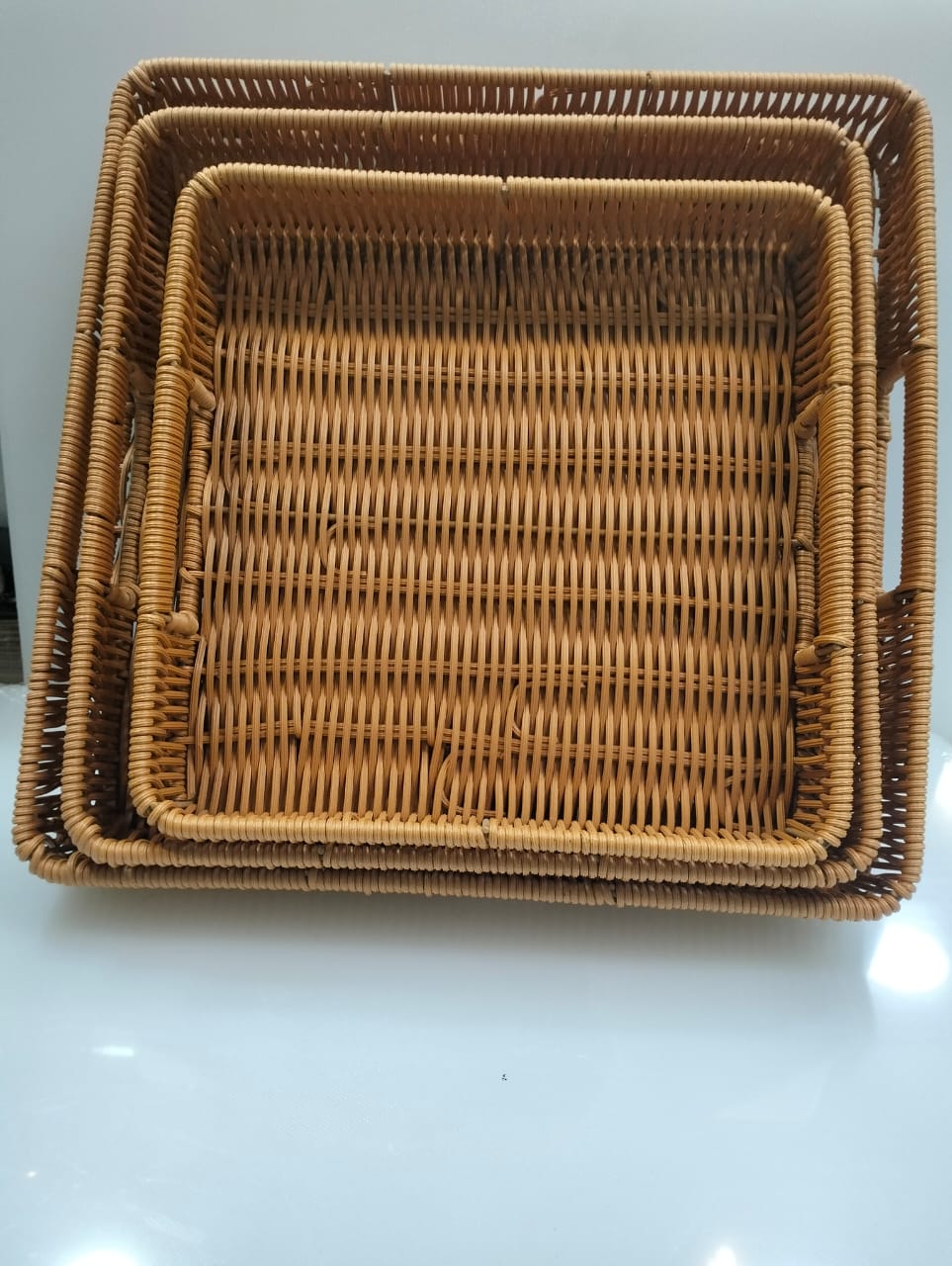 3pcs Basket Tray Set