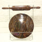 Wooden Chakla Belan Whit Stand