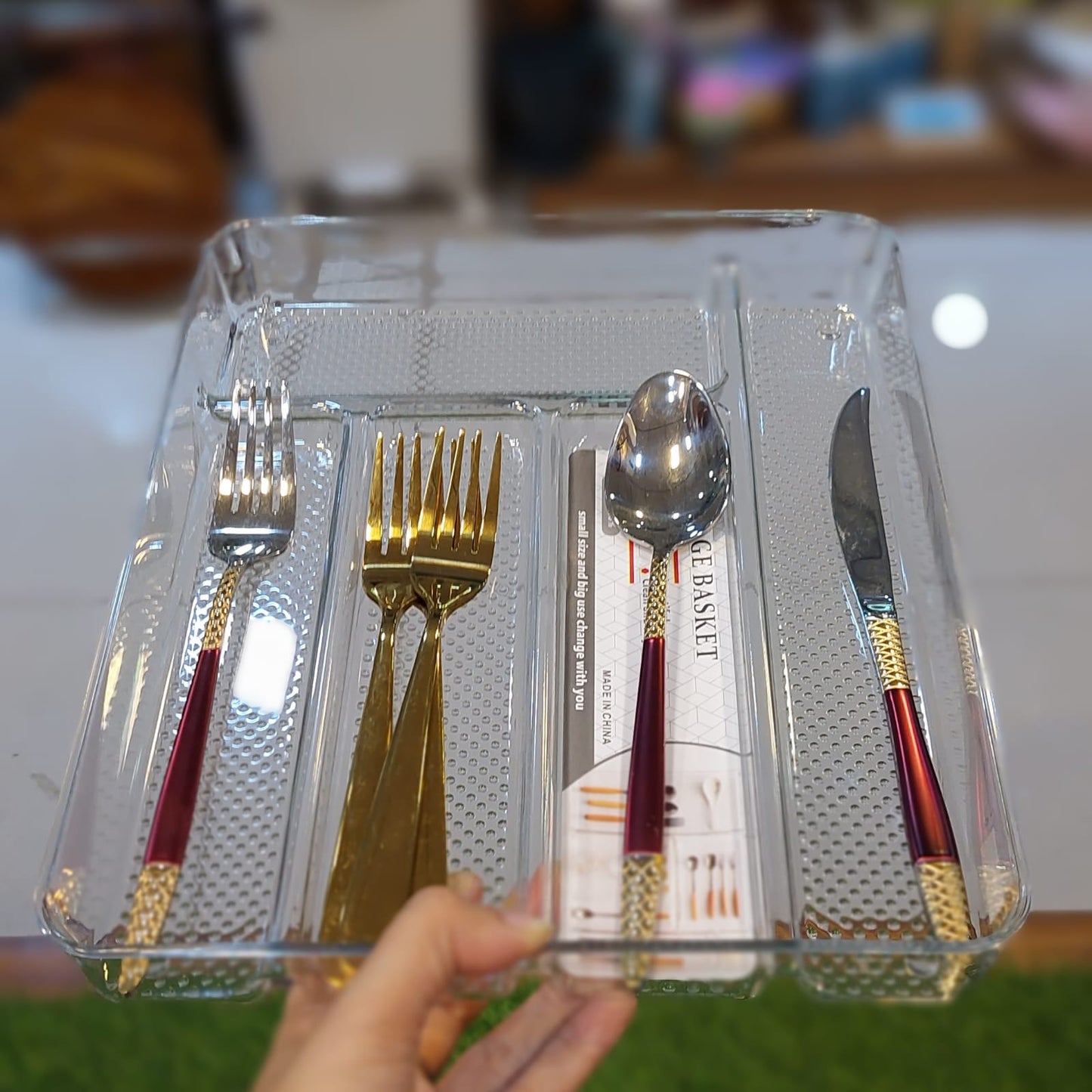 Acrylic Cutlery Tray