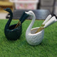 Ceramic Swan Spoon Set