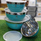 4pcs Premium Steel Bowl Set