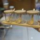 3Pcs Wooden & Glass Jar
