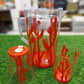 7Pcs Acrylic Jug Glass Set