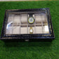 12-Slot Watch Box With Glass Lid