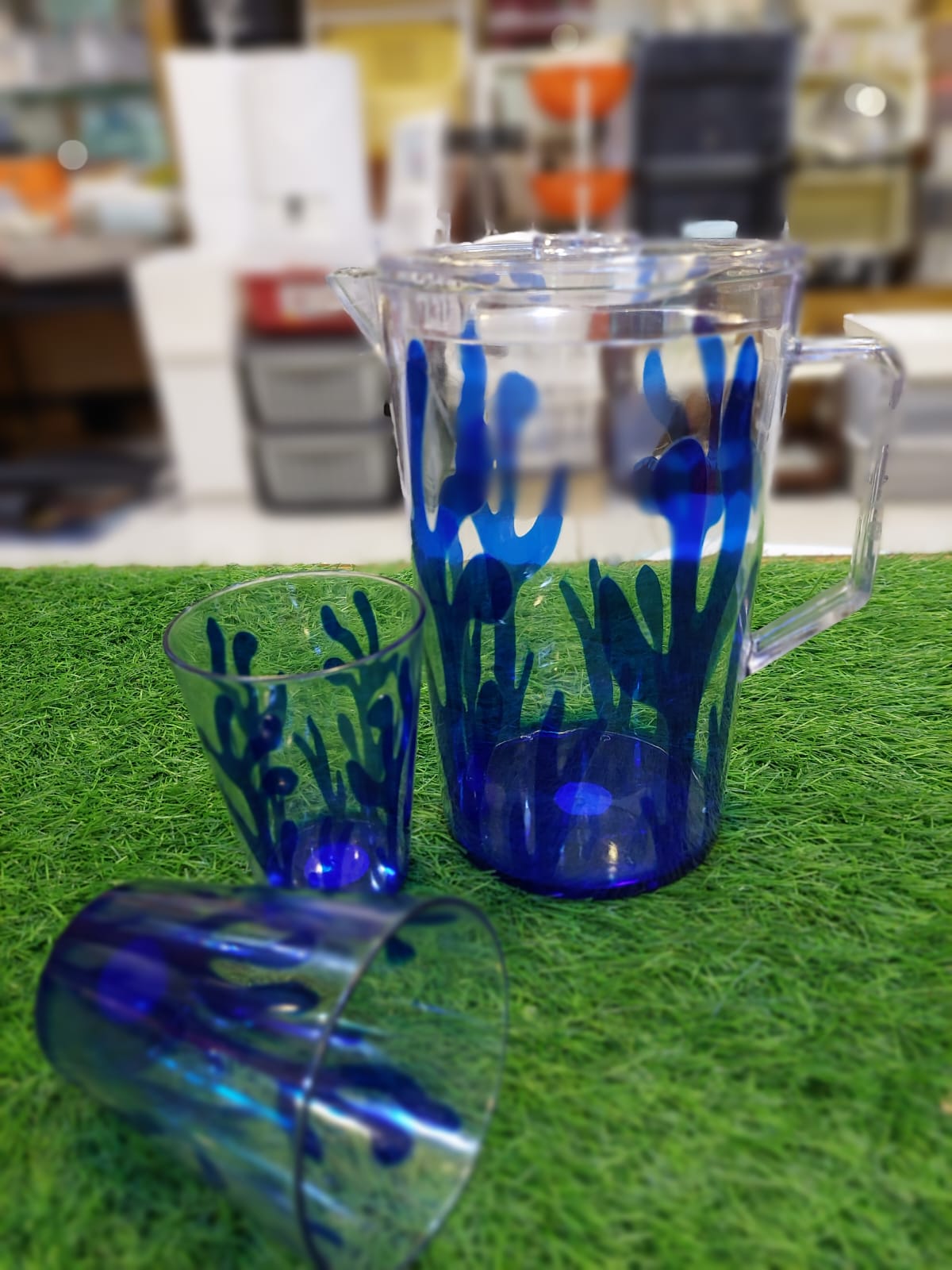 Acrylic Jug Glass Set