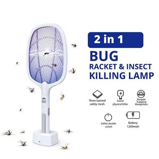 Mosquito Killer Racket & Lamp