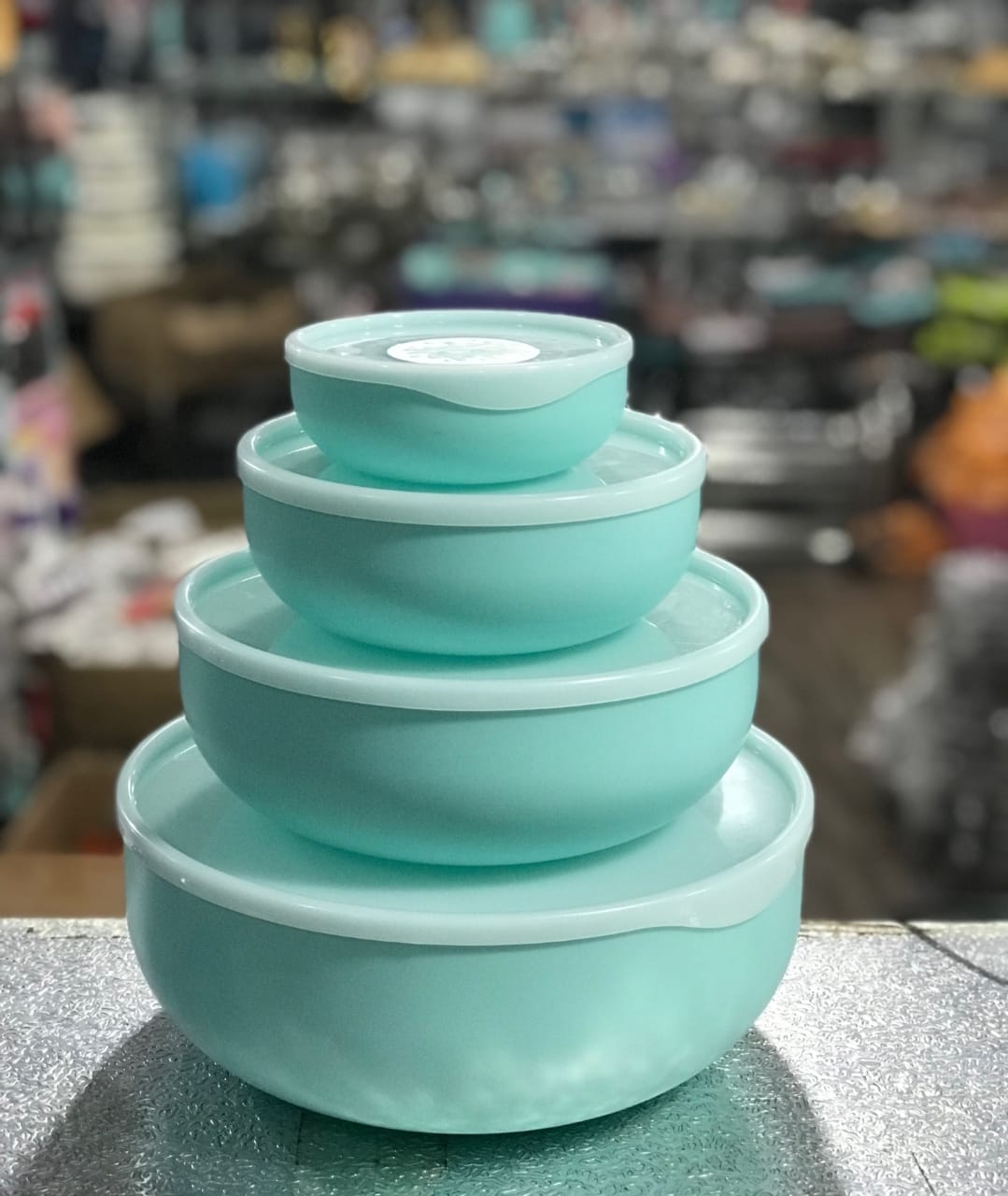 4Pcs Bowl Set With Lid