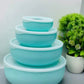 4Pcs Bowl Set With Lid
