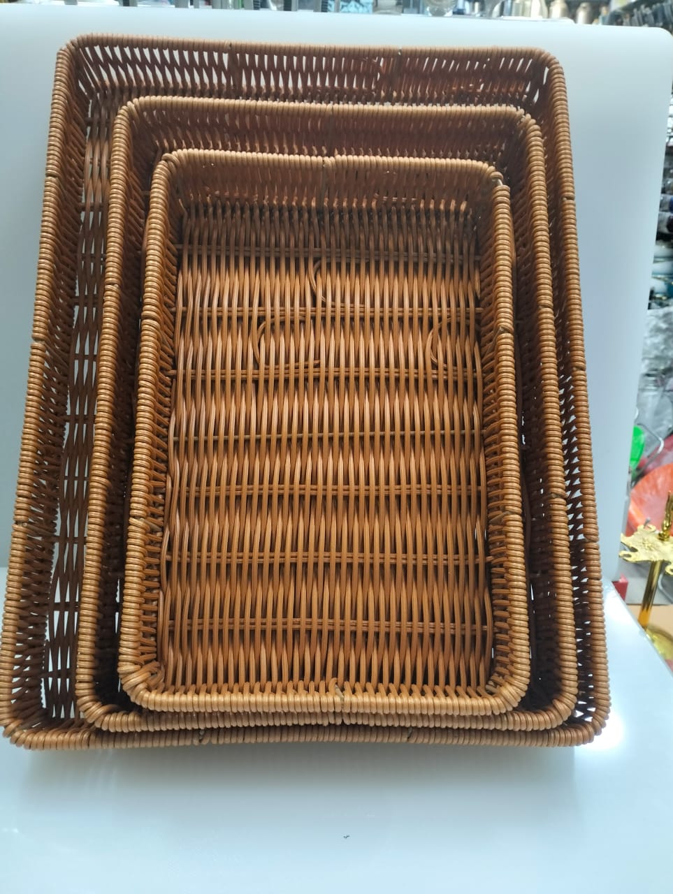 3pcs Basket Tray Set