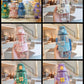 Summer Plastic Straw Bottle