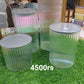 Acrylic Airtight Jars