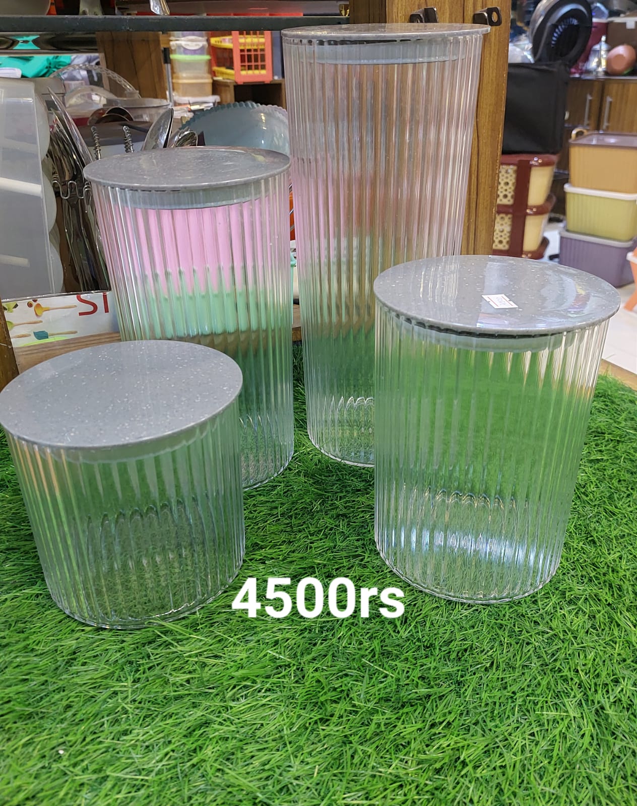 Acrylic Airtight Jars