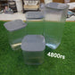 Acrylic Airtight Jars